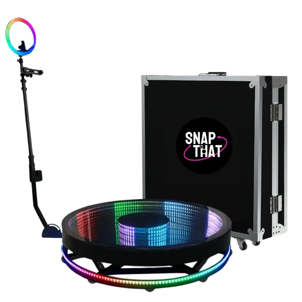 Slow-motion, 360-degree video content your guests will want to post immediately — the booth everyone lines up for twice.