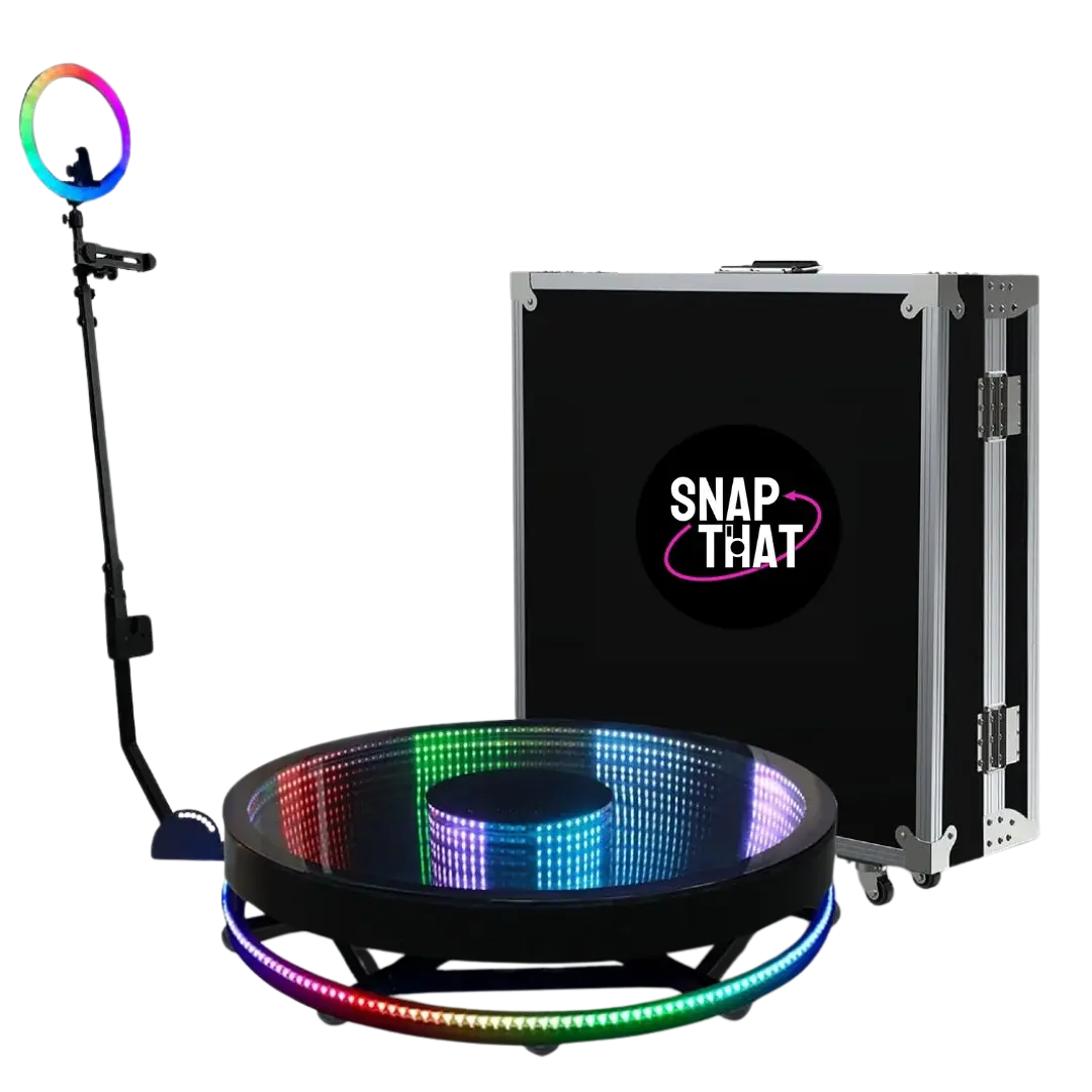 Slow-motion, 360-degree video content your guests will want to post immediately — the booth everyone lines up for twice.