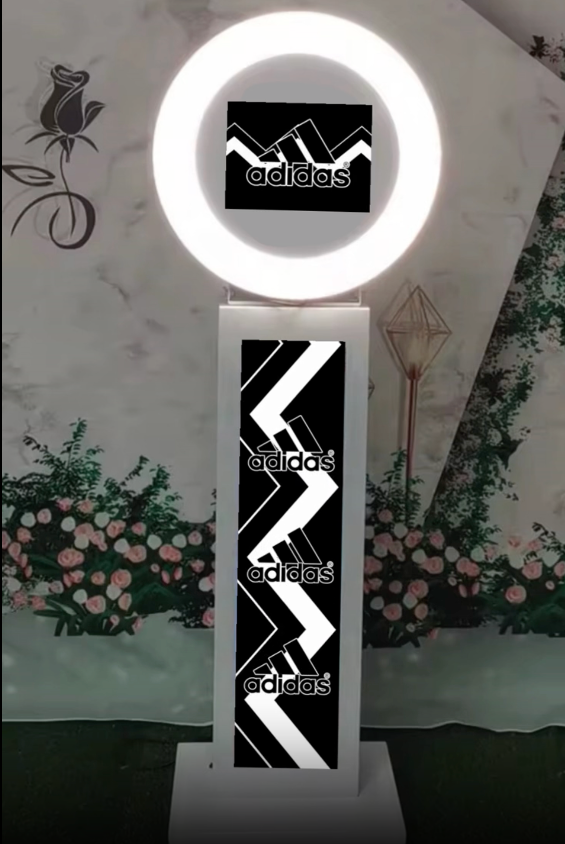 custom branded photo booth in edmonton