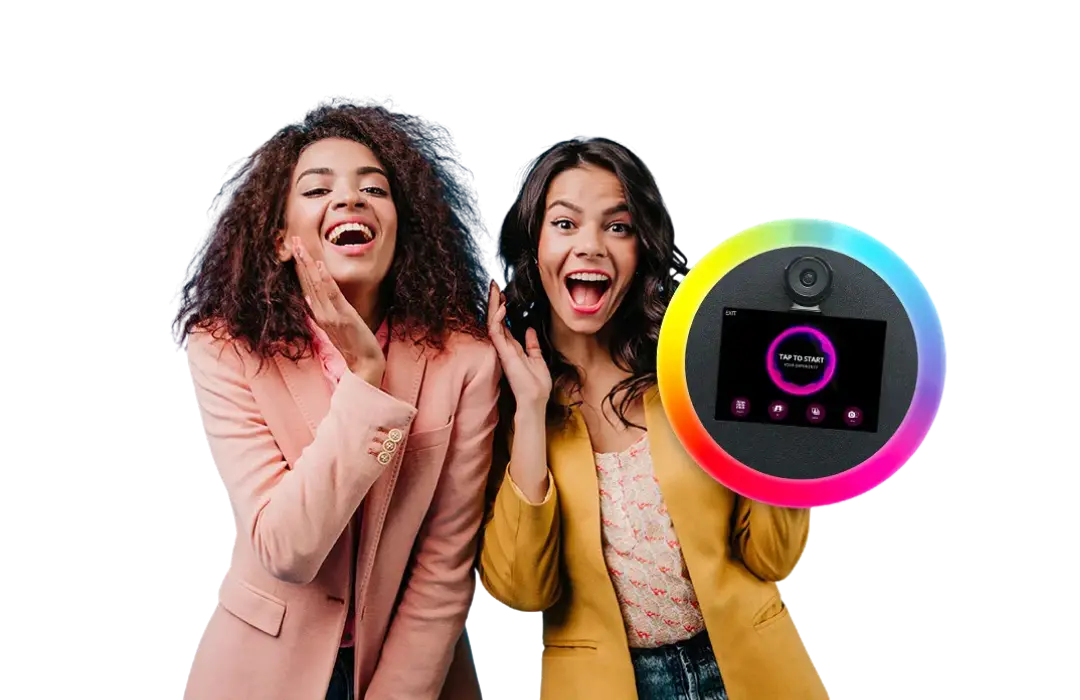 handheld roamer booth from snapthat