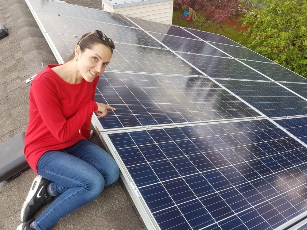 9.3 KW Residential solar by solar ninjas in edmonton
